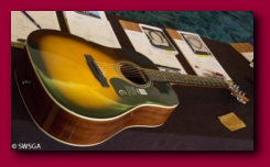 Silent auction guitar